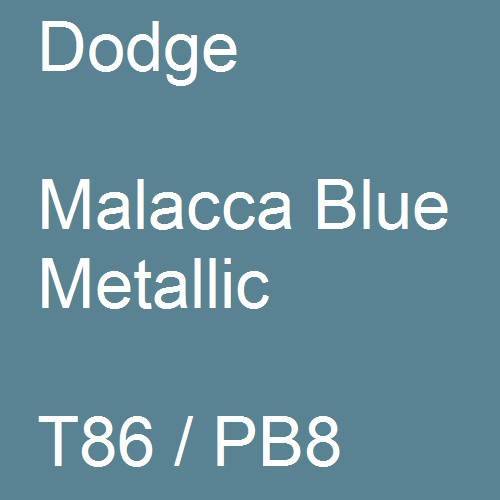 Dodge, Malacca Blue Metallic, T86 / PB8.